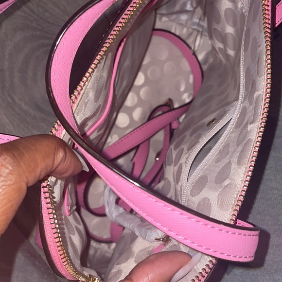 Kate Spade Rouge Pink Cedar Street Maise Satchel - Picture 3 of 5